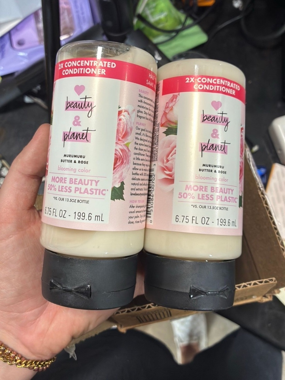 LOT Love Beauty and Plant  Murumuru Butter & Rose Conditioner - 4 Bottles